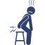 Piles surgery icon