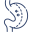 Bariatric surgery icon