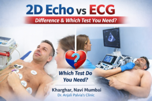 2D Echo vs ECG